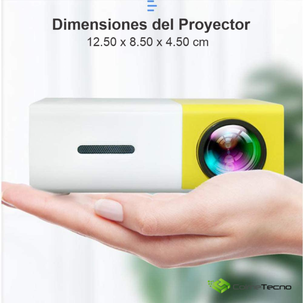 Mini Proyector Led Video Beam 600 YG300 - Image 3